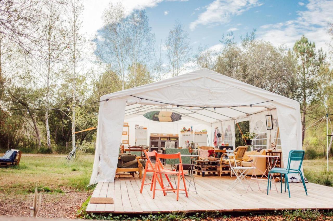 Le Repere Du Pin Sec - Glamping & Surfcamp Campsite Naujac-sur-Mer